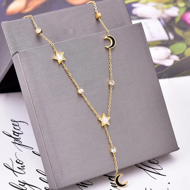 Trendy Star Moon Pendant For Women