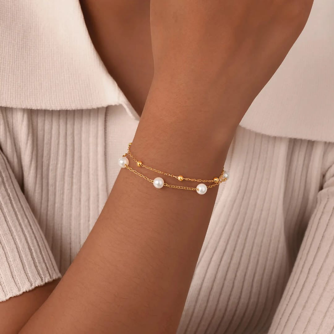 Elegant Multi-Layer Beads Bracelet