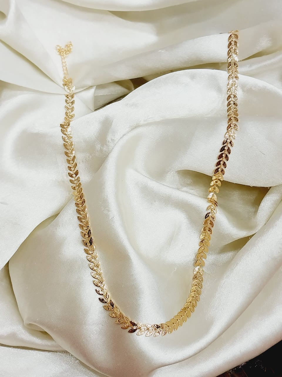 Golden Link Chain Necklace
