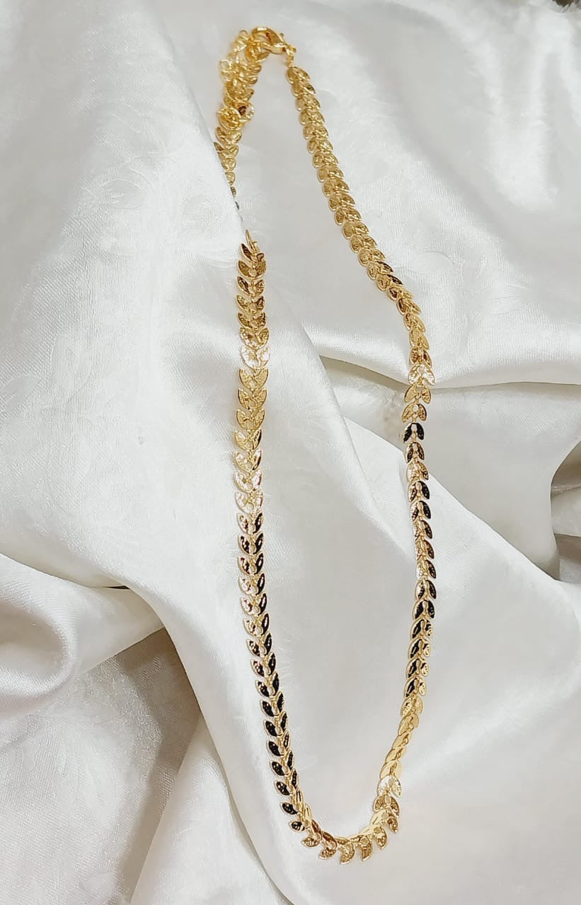 Golden Link Chain Necklace