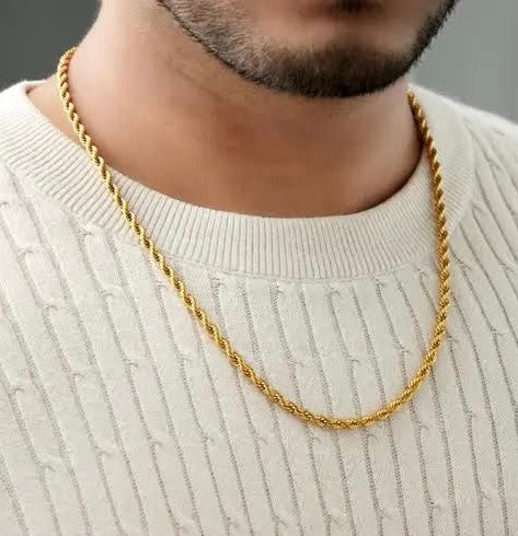 Men’s Chunky Rope Neck Chain