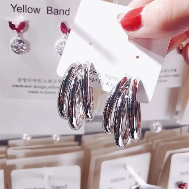 Triple Hoop Earrings