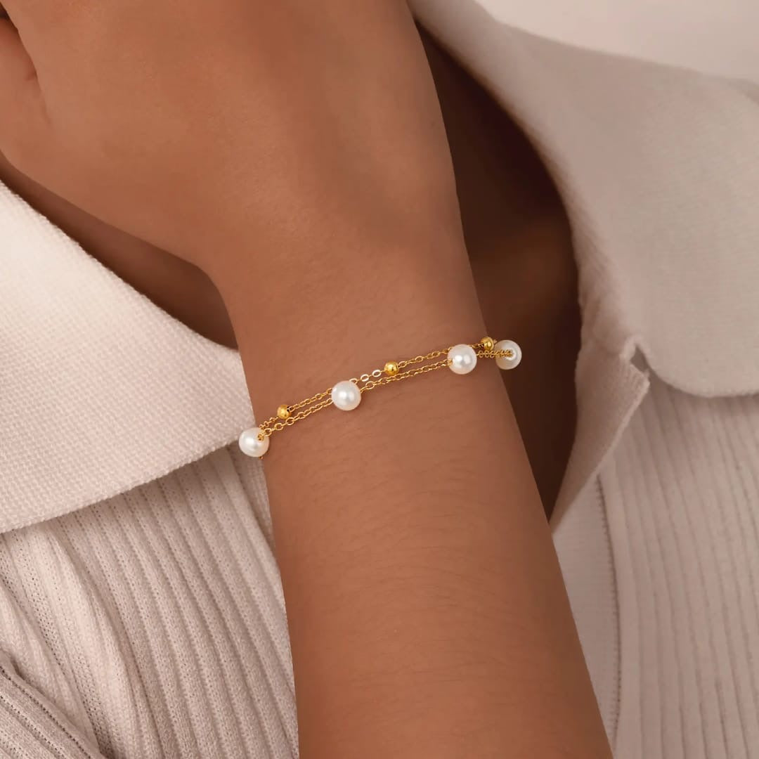 Elegant Multi-Layer Beads Bracelet