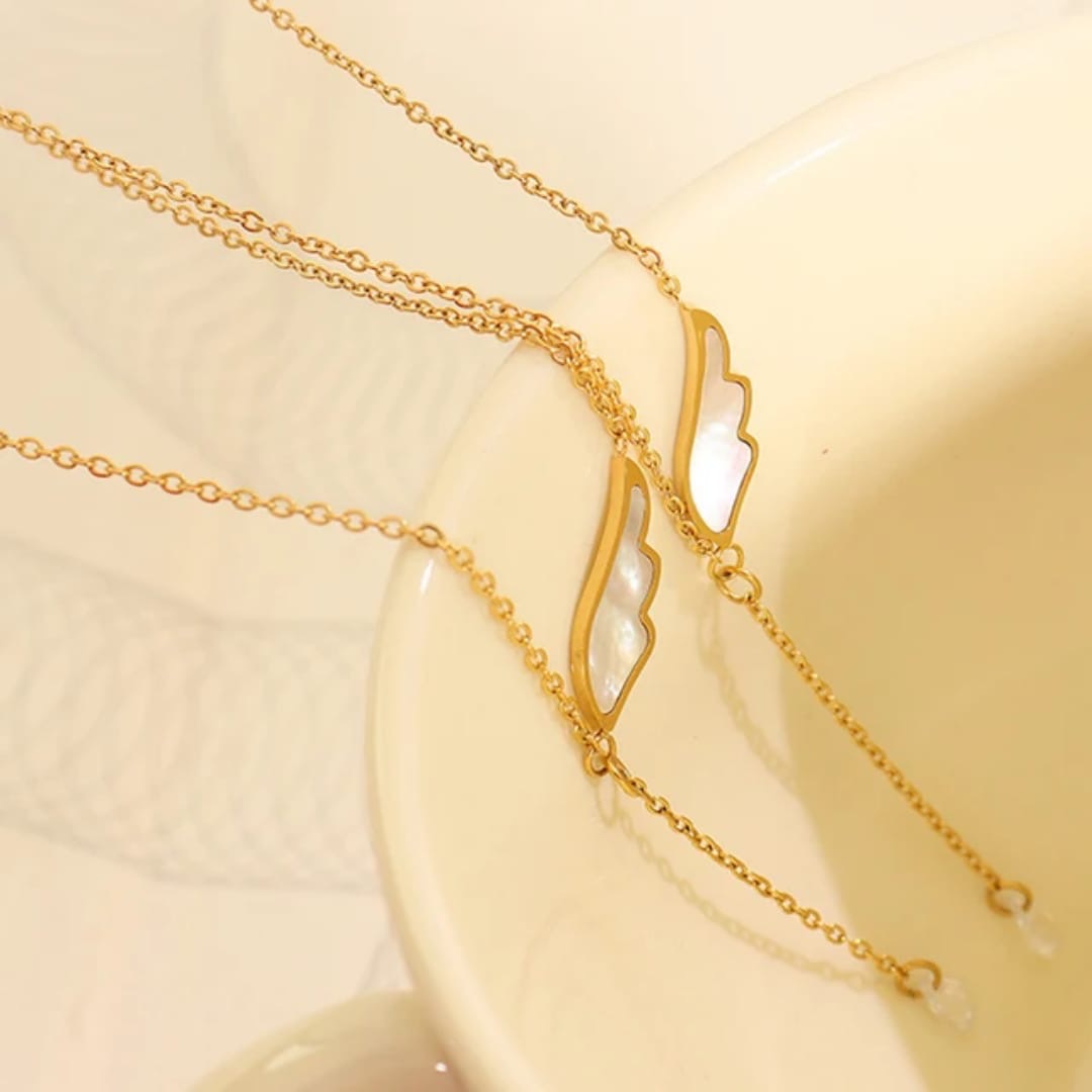 Elegant Angel Wings Pendant