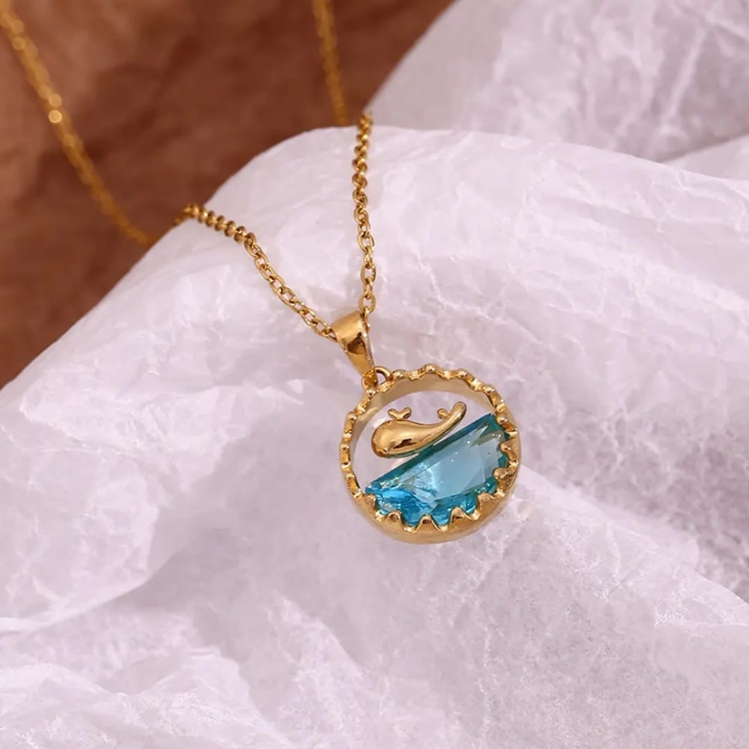 Elegant Whale Pendant Necklace