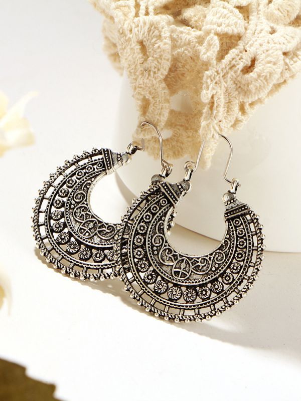 Classic Silver Earrings