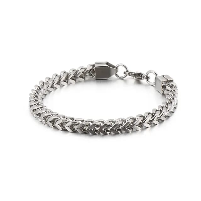 Elegant Stainless Steel Bracelet for Men and Women