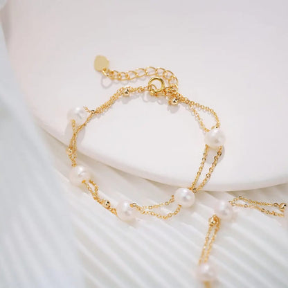 Elegant Multi-Layer Beads Bracelet