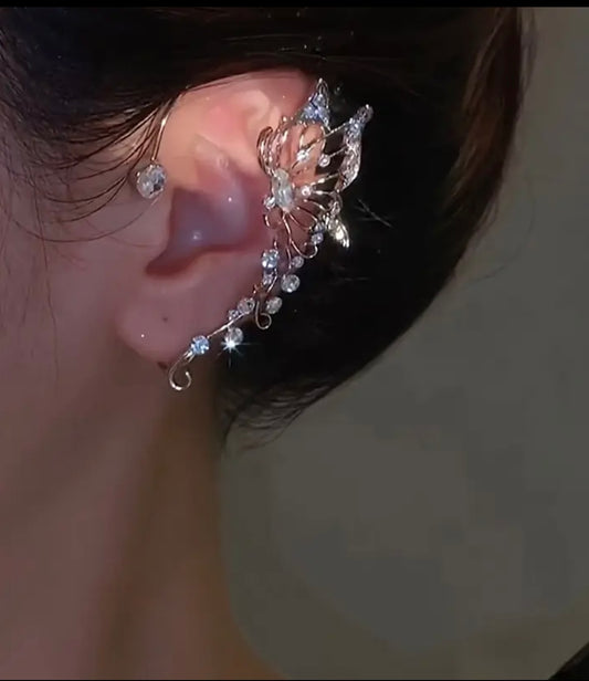 Crystal Fairy Ear-cuffs