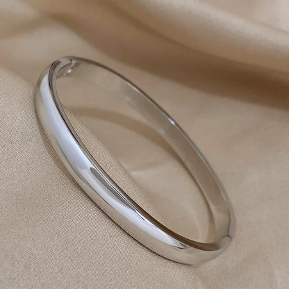 Solid Sterling Silver Bangle (Customizable)