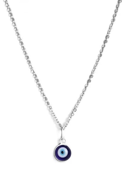 Evil Eyes Off Necklace (Silver & Golden)