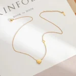Minimalist Heart Shaped Necklace - Image 4