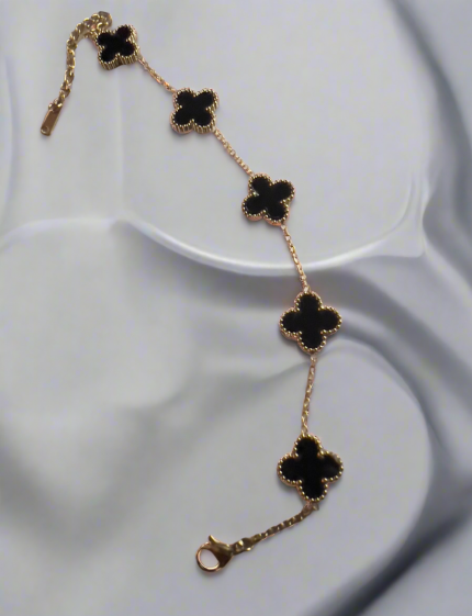 Vancleef Multi-Stone Dual Color Bracelet