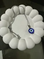 Evil Eyes Off Necklace (Silver & Golden) - Image 2