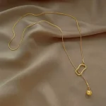 Minimalist Metal Ball Pendant - Image 6