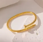 Elegant Nail Bracelet Cartier Design - Image 2