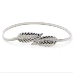 Silver Leaf Design Belt Waistband Adjustable - Image 6