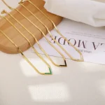 V-Shaped Necklace - Image 4