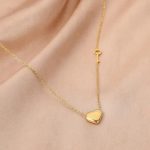 Minimalist Heart Shaped Necklace - Image 3