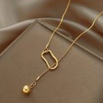 Minimalist Metal Ball Pendant - Image 7