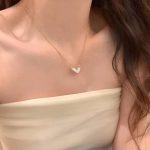 Minimalist Asymmetrical Heart Shaped Pendant