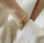 Elegant Nail Bracelet Cartier Design - Image 3