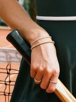 Golden Tennis Bracelet - Image 3