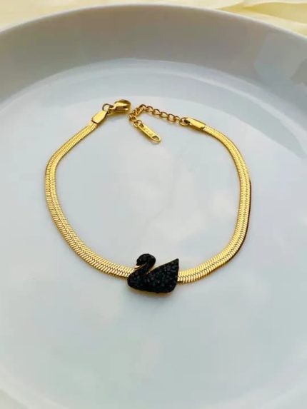 Swarovski Design Snake Chain Bracelet