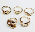 Cute Hug Rings Set for Couples/Women/Men - Image 4