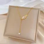 Elegant Angel Wings Pendant - Image 3