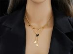 Layered Love Charm Necklace
