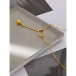 Minimalist Metal Ball Pendant - Image 3