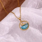 Elegant Whale Pendant Necklace - Image 7