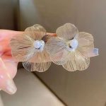 Elegantly Blooming Flower - Exquisite Floral Earrings Collection - Image 4
