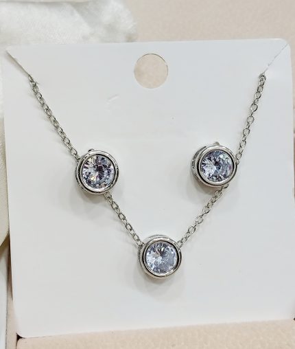 Stunning Oxidized Sterling Silver Necklace Set